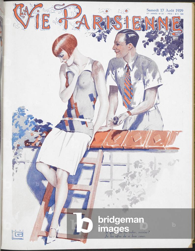 La vie parisienne', illustrazione, 1929 (stampa)