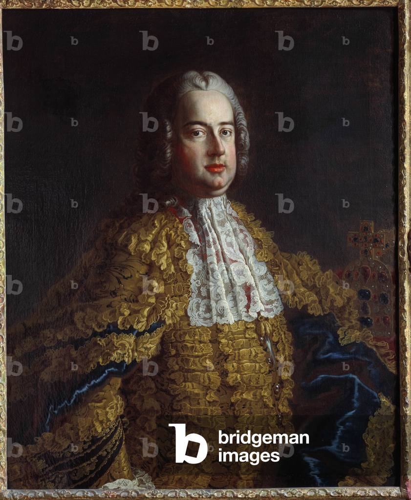 Portrait of Francois III (1708-1765), 18th century (oil on canvas)