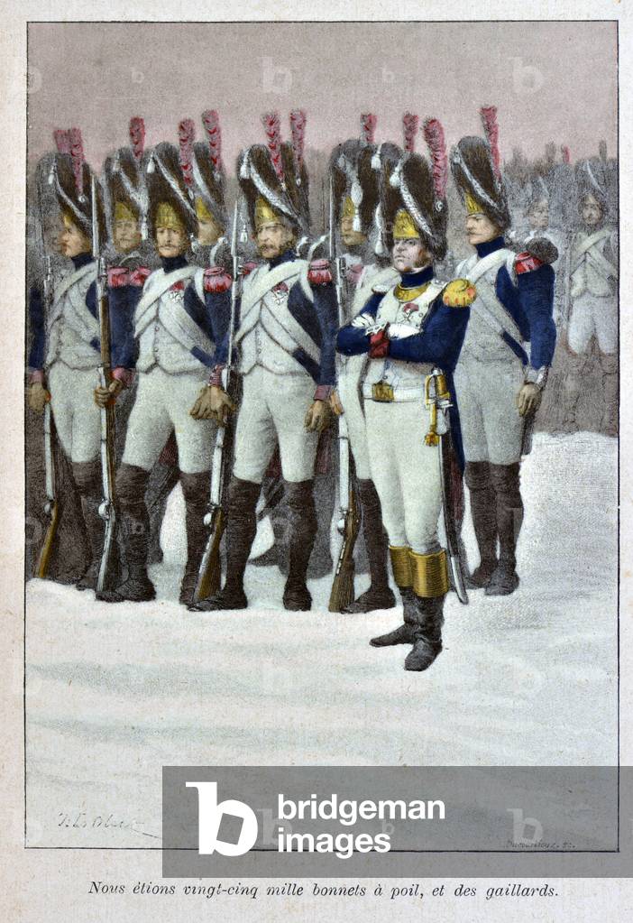 Image of Napoleonic Wars Imperial Guard at Battle of Austerlitz, Dec