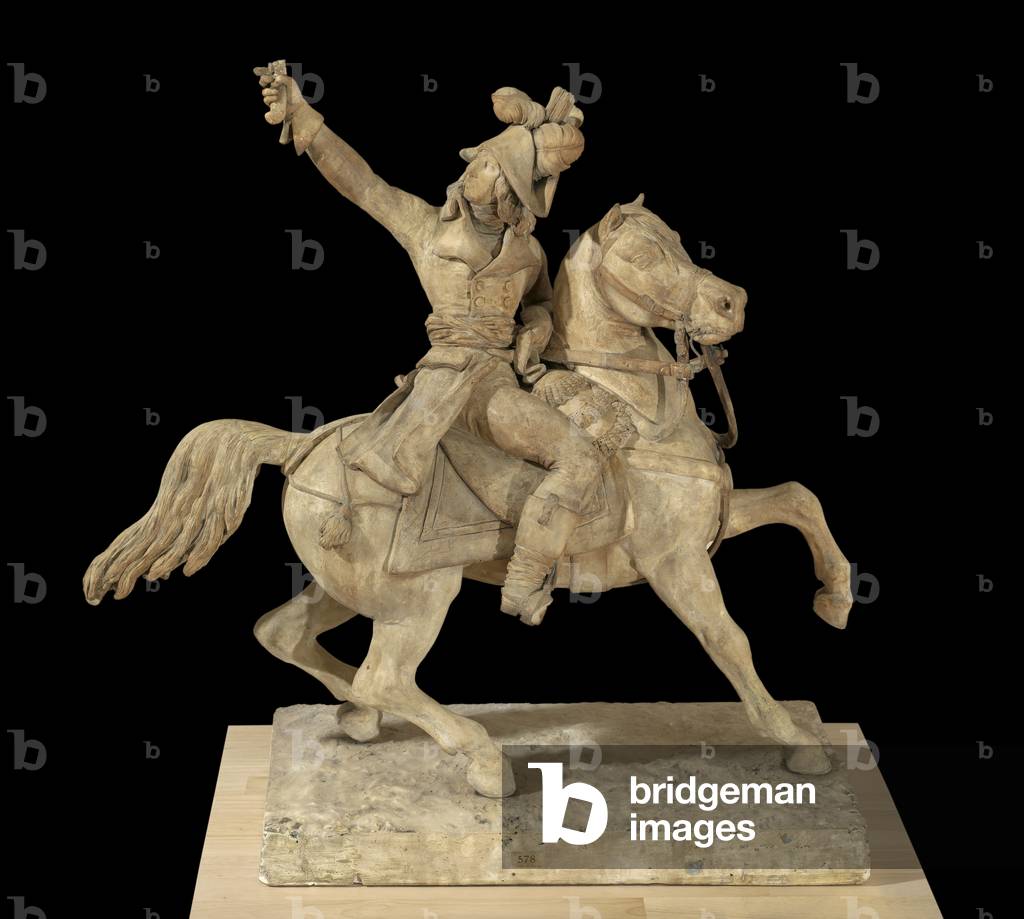 Equestrian statue of General Louis Charles Antoine Desaix, 1838 (plaster)
