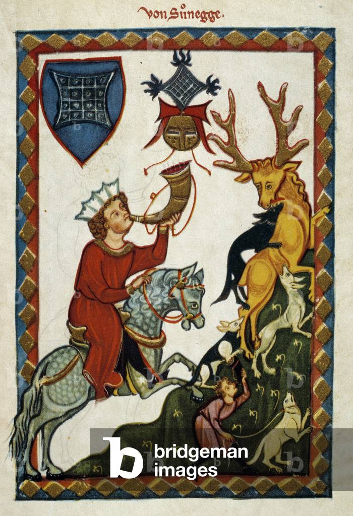 The pleasures of hunting, 1300 (miniature)