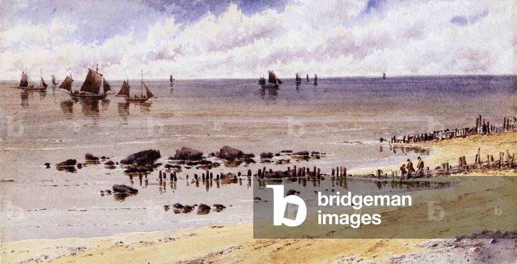 At Hastings, 1892 (w/c on paper)