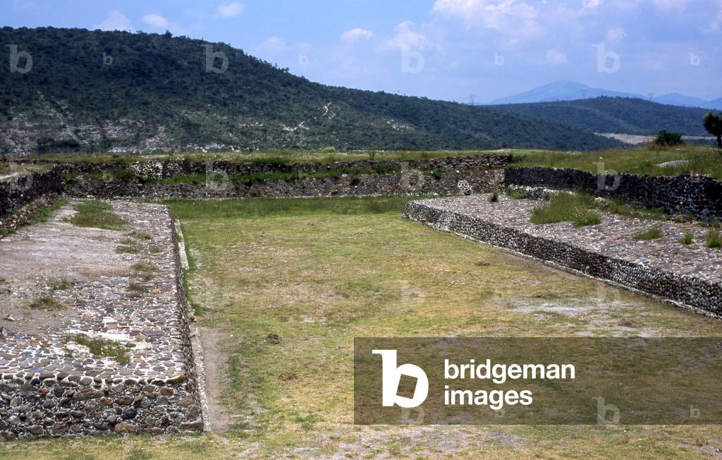 Ballgame Court at Tula, Hidalgo, Mexico, Post-Classic period (980-1160 AD) (photo)