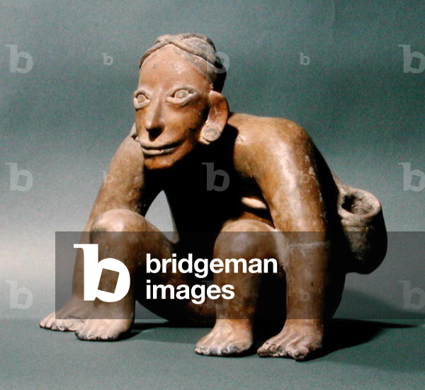 Statuette from Jalisco, Mexico, 300 BC - 500 AD (ceramic)