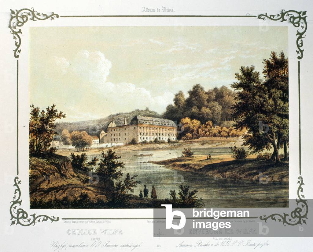 'A Book of Vilnius', by Jonas Kasimieras Vilcinskis, 1862 (colour litho)