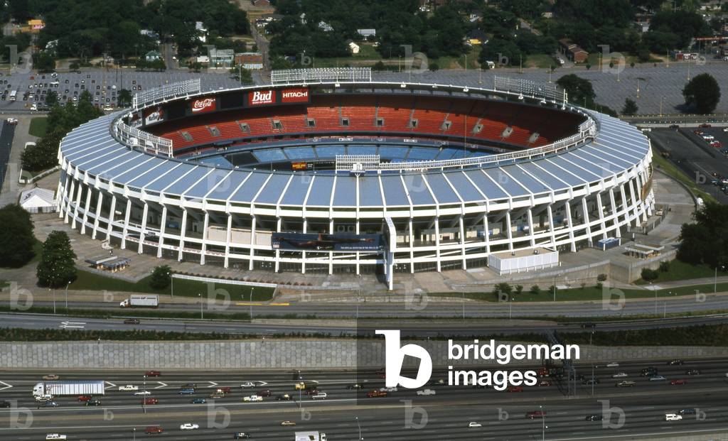 Fulton County Stadium, Atlanta, Georgia, USA, 1996 (photo)
