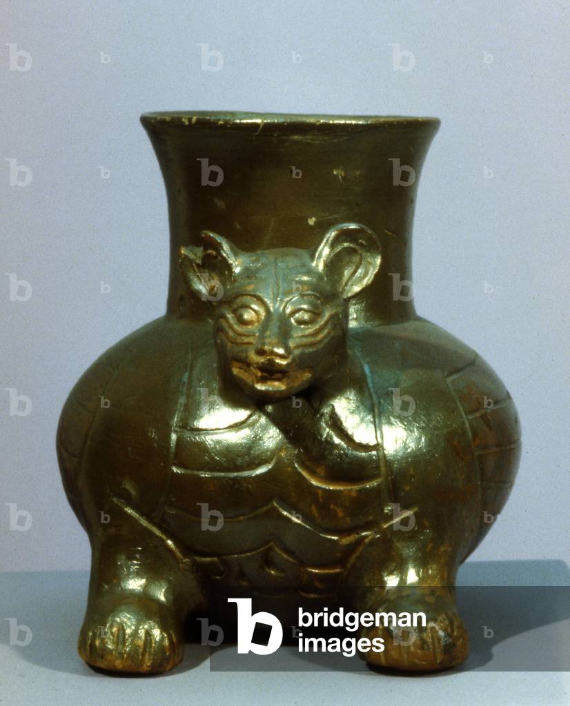 Vase, Post-Classic period (900-1521) (plumbate ware)