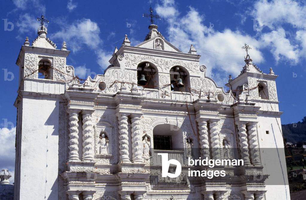 Zunil church, Highlands, Guatemala (photo)