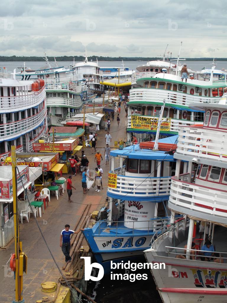 River Port, Manaus, Amazonas State, Brazil (photo)
