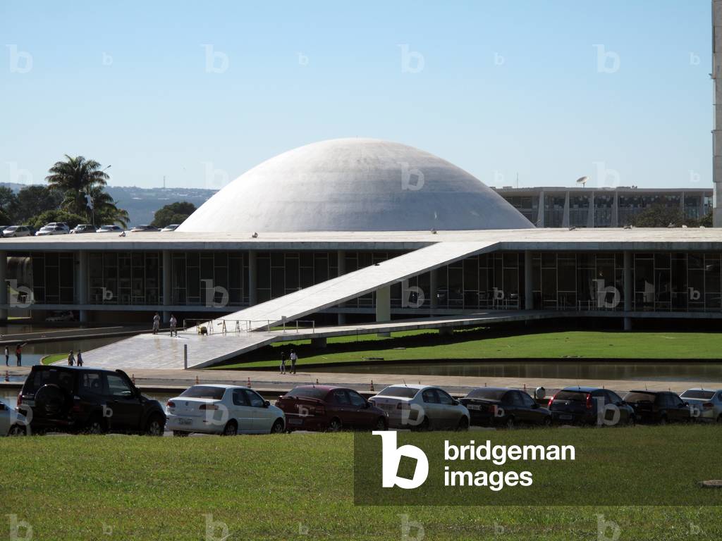 Congresso Nacional: the Senate, Brasilia, Brazil (photo)