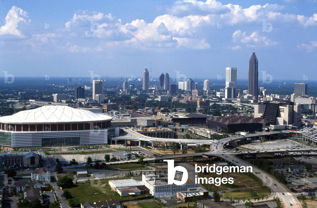 Aerial view of Midtown Atlanta, Georgia, USA (photo)