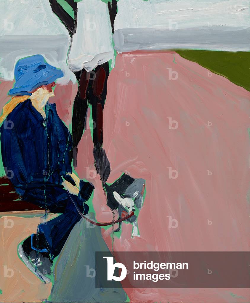 Pinky, 2014 (oil on board)