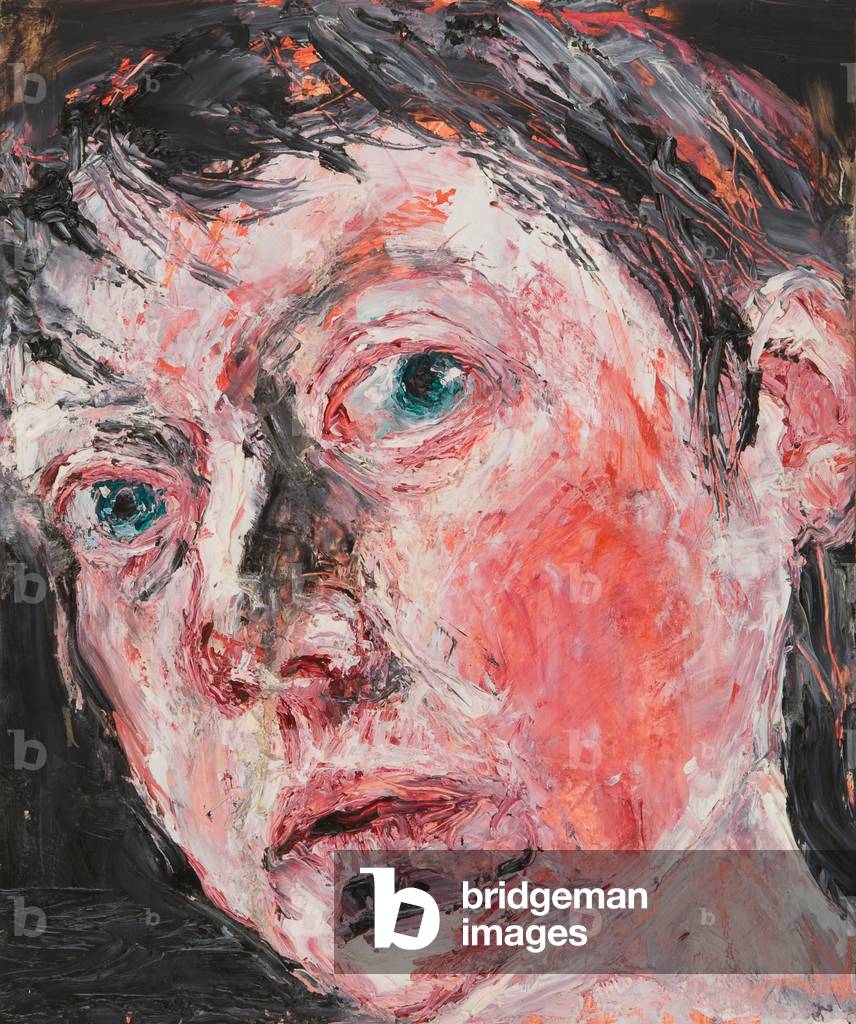 Head IV, 2004 (oil on gesso-prepared board)