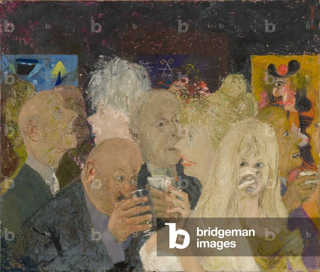 Private View, 1967 (oil on canvas)