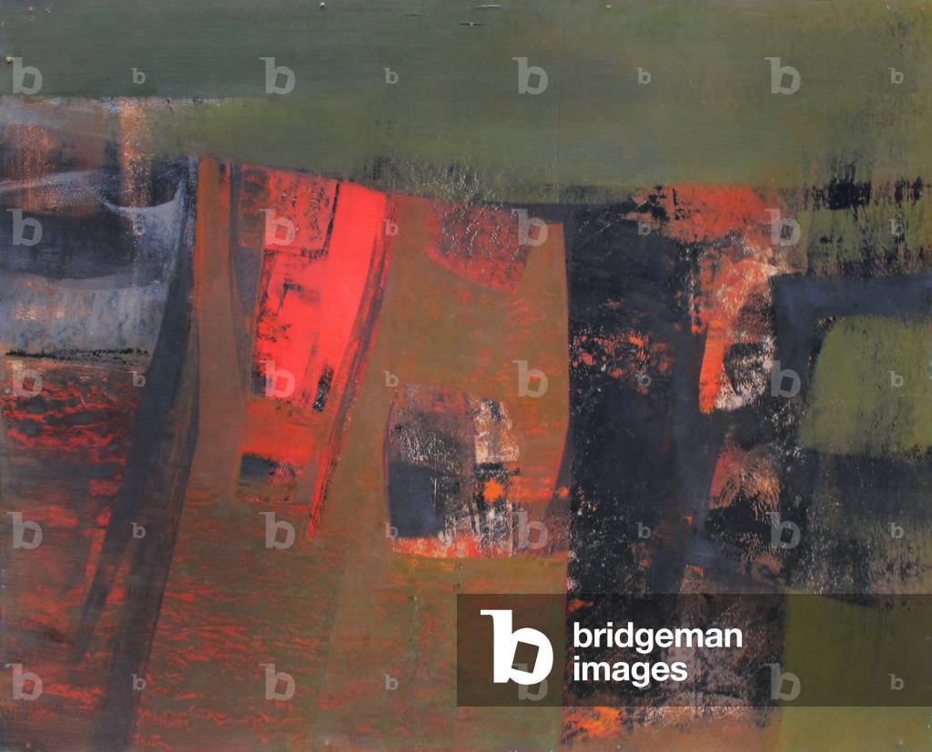 Levant Zawn, 1960 (oil on board)