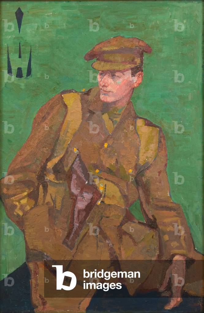 Portrait of Norman Kohnstamm, 1916 (oil on canvas)