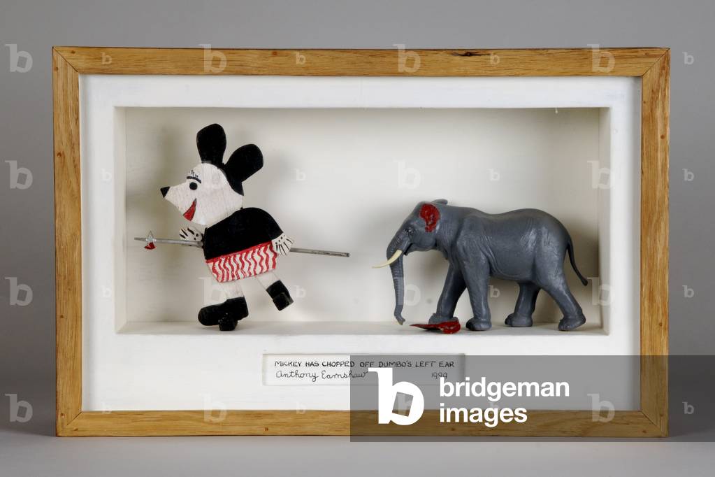 "Mickey Has Chopped Off Dumbos linkes Ohr", 1999 von Anthony Earnshaw