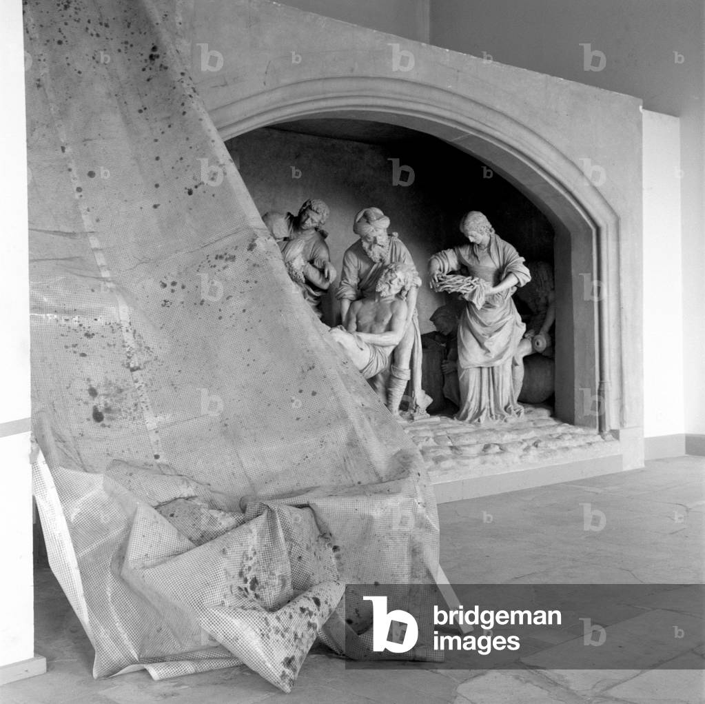 The site of the Musee des Monuments Francais in Paris. Cite of architecture and heritage, Palais de Chaillot, 1 place du Trocadero, Paris 16th arrondissement. All the renovation and renovation works were entrusted to the architect Jean Francois Bodin, 2007. Photography 2003.