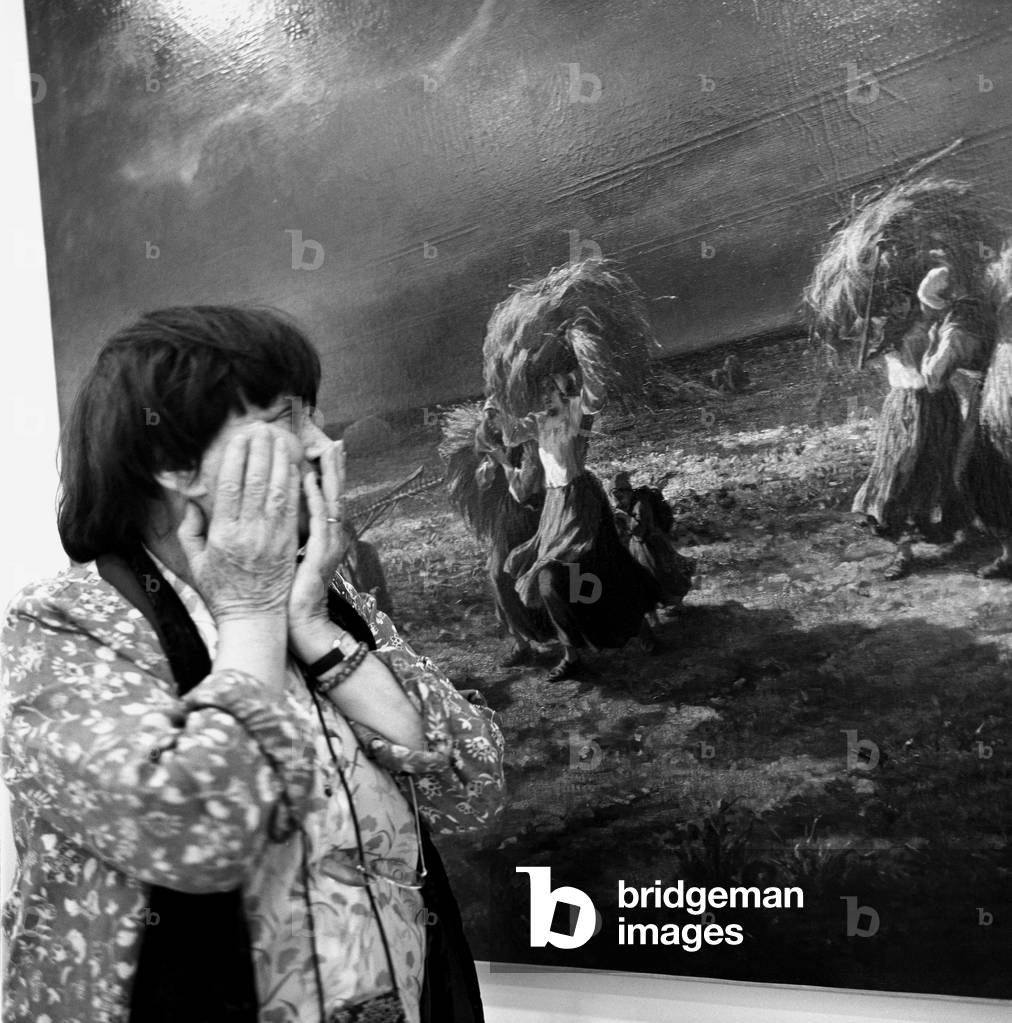 Portrait of Agnes Varda (Arlette Varda), photographer, film maker and French visual artist. Photography
