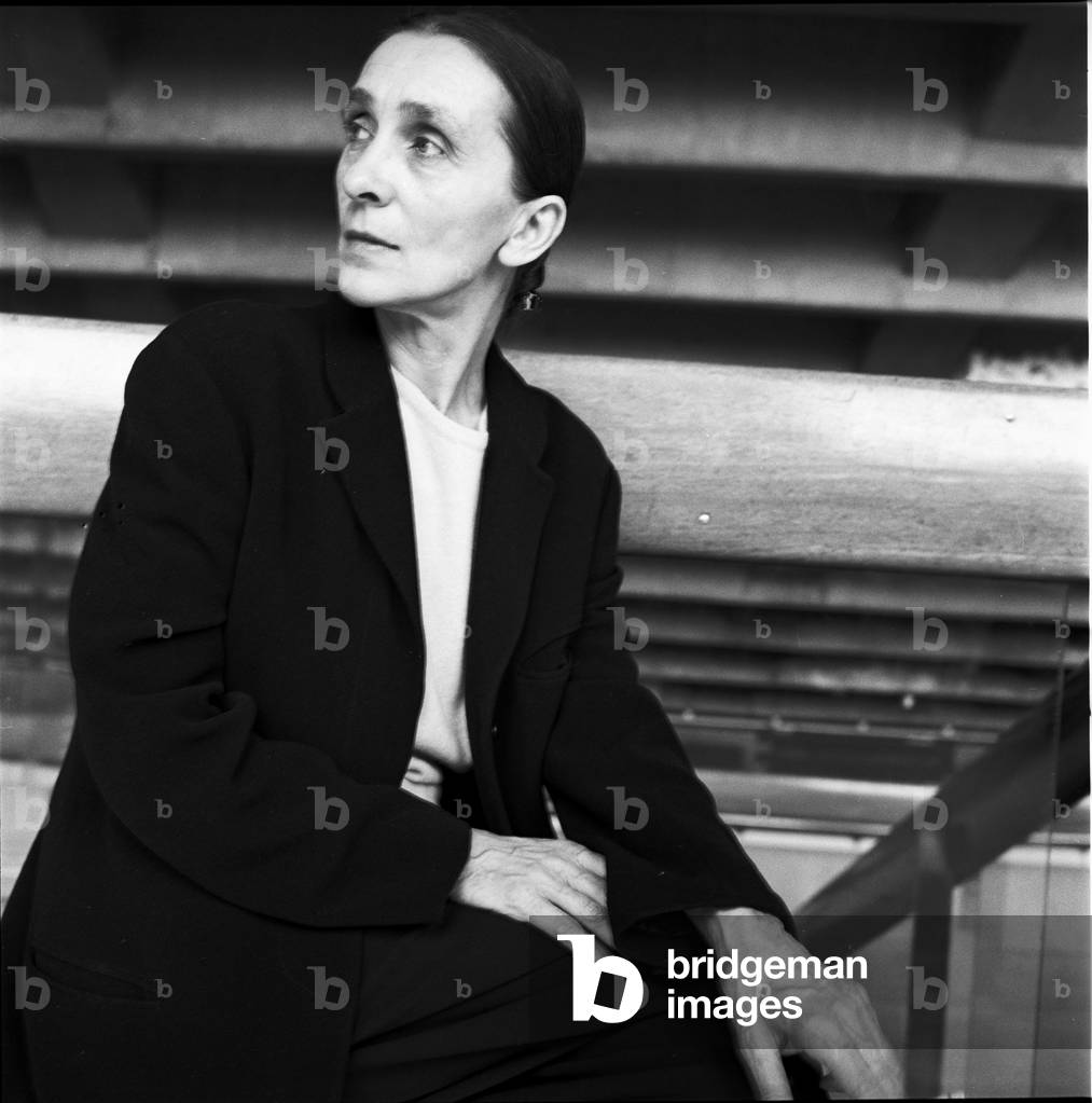 Portrait of Pina Bausch (Philippine Bausch, 1940-2009), German dancer and choreographer. Photography 1999