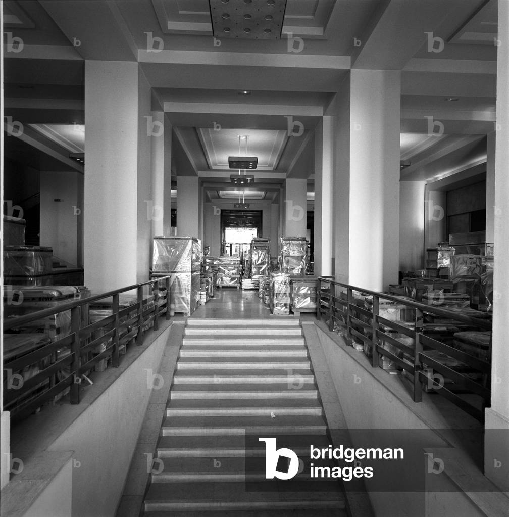 The site of the Musee des Monuments Francais, Cite de l'architecture et du patrimoine, Palais de Chaillot, 1 place du Trocadero, Paris 16th. All the renovation and renovation works were entrusted to the architect Jean Francois Bodin, at the end of 2007. Photography 2003.