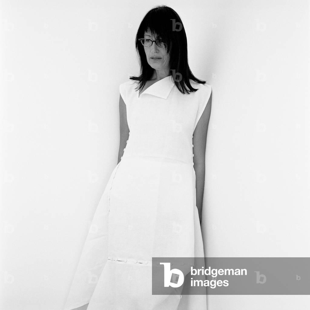 Portrait of Aline Ribiere, visual artist and stylist. photography