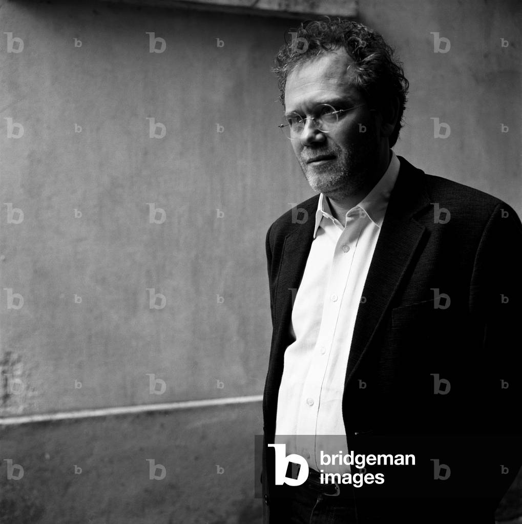 Portrait of Georges Didi-Hubermann (Georges Didi Hubermann), philosopher and historian of French art. Photography of 1999