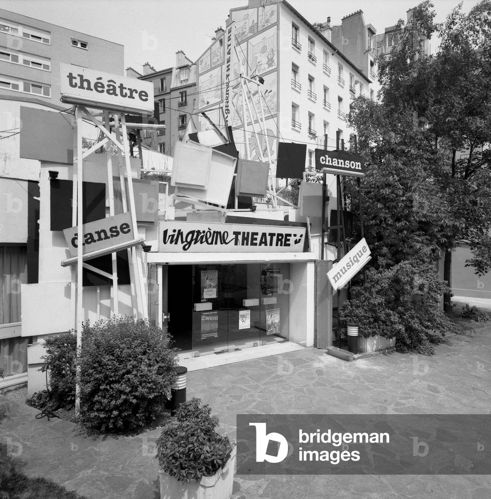 Le Vingtieme Theatre, 7 rue Platriere, Paris 20th arrondissement.