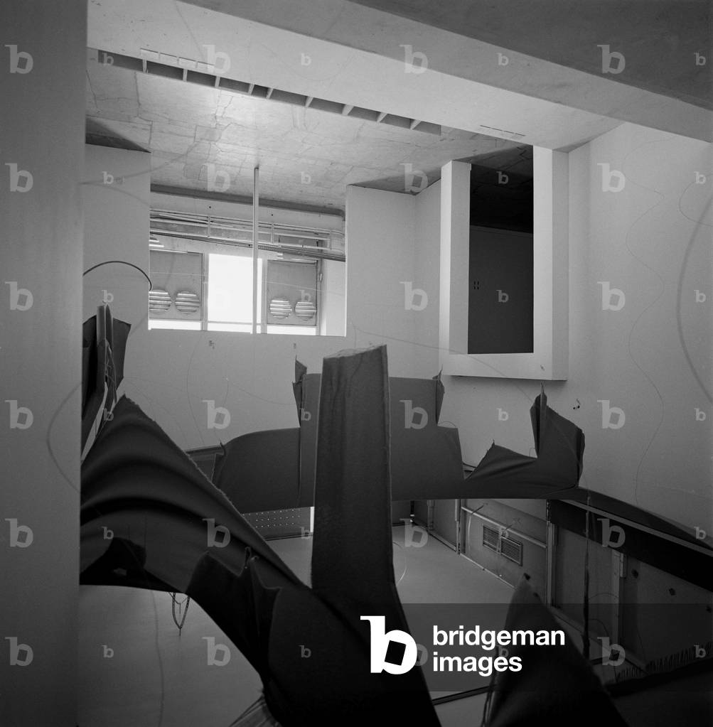 The site of the Musee des Monuments Francais, Cite de l'architecture et du patrimoine, Palais de Chaillot, 1 place du Trocadero, Paris 16th. All the renovation and renovation works were entrusted to the architect Jean Francois Bodin, at the end of 2007. Photography 2003.