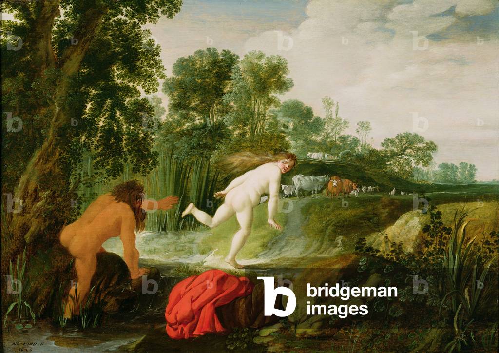 Alpheus pursuing Arethusa, 1626 (oil on panel)
