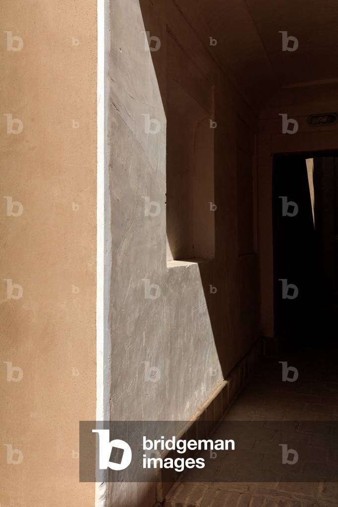 Lights and shadows in the historical town of Yazd, Iran, May 2017