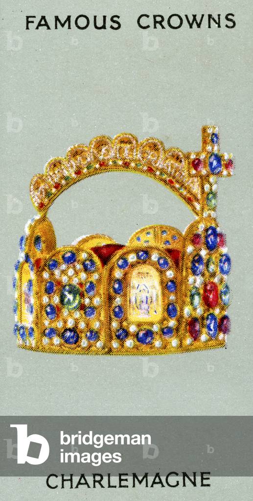 Imperial Crown of the Holy Roman Empire, 1938 (colour litho)