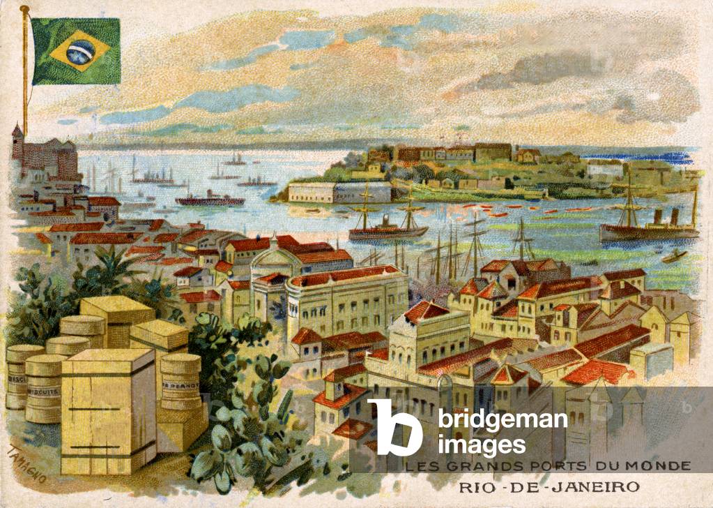 Rio de Janeiro, c.1900 (colour litho)