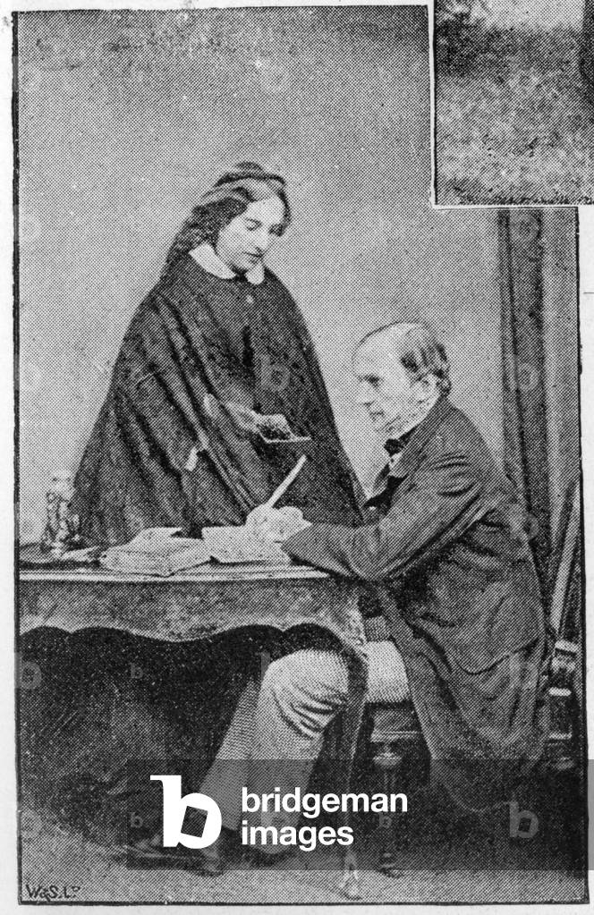 Mr and Mrs Gladstone, c.1840 (photo)