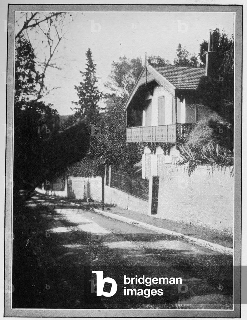 'Chalet La Solitude', Hyères, France, home of Robert Louis Stevenson from 1882-84 (photo)