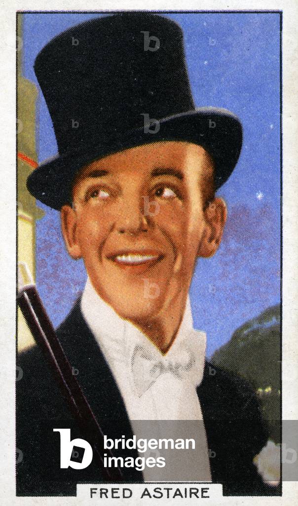 Fred Astaire, 1935 (colour litho)