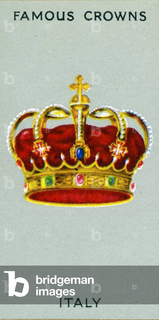 The Crown of Italy, 1938 (colour litho)