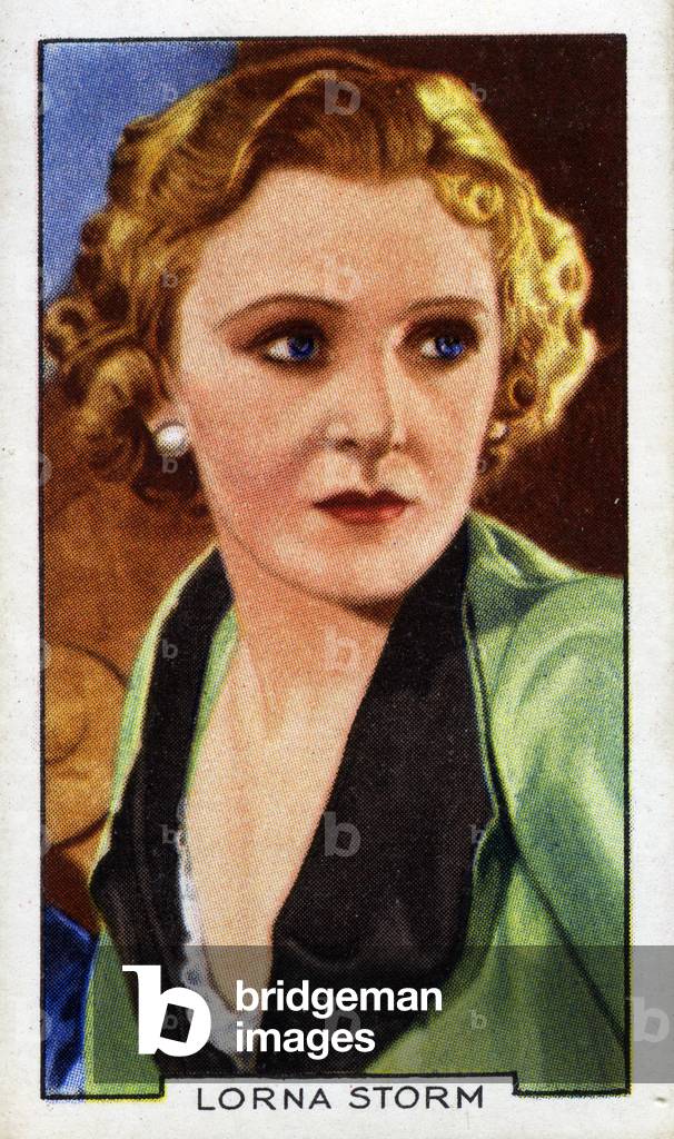 Lorna Storm, 1935 (colour litho)