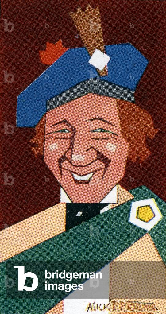 Harry Lauder, 1926 (colour litho)