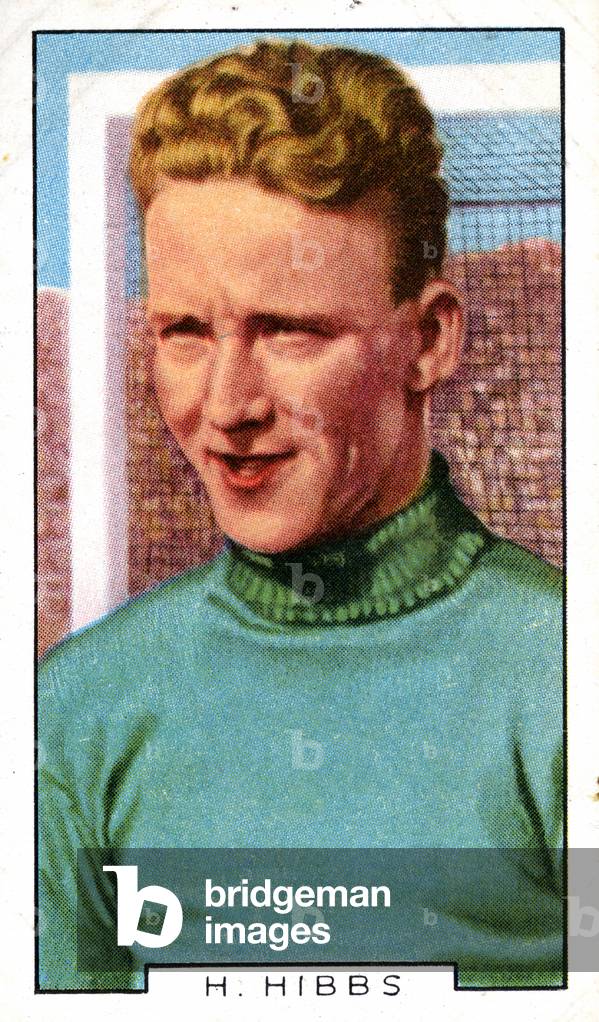 Harry Hibbs, 1936 (colour litho)