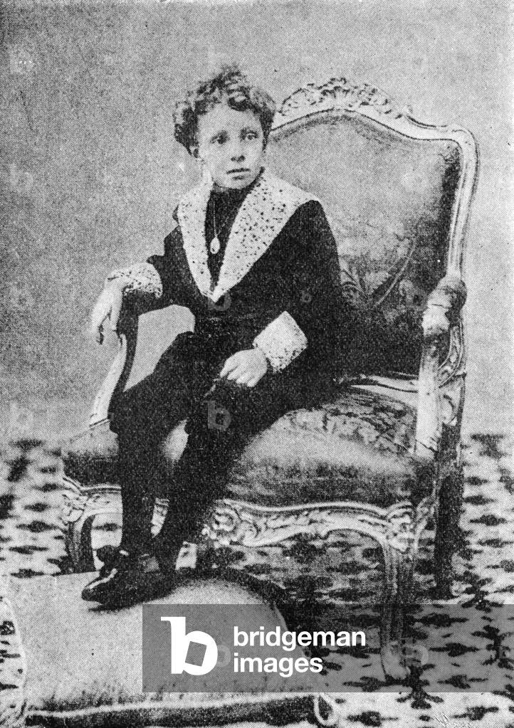 Alfonso XIII, King of Spain (litho)