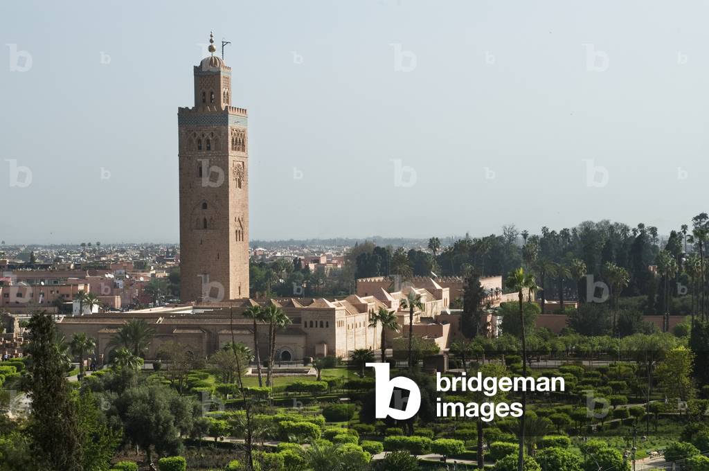 Koutoubia Mosque, Marrakech, Morocco (photo)