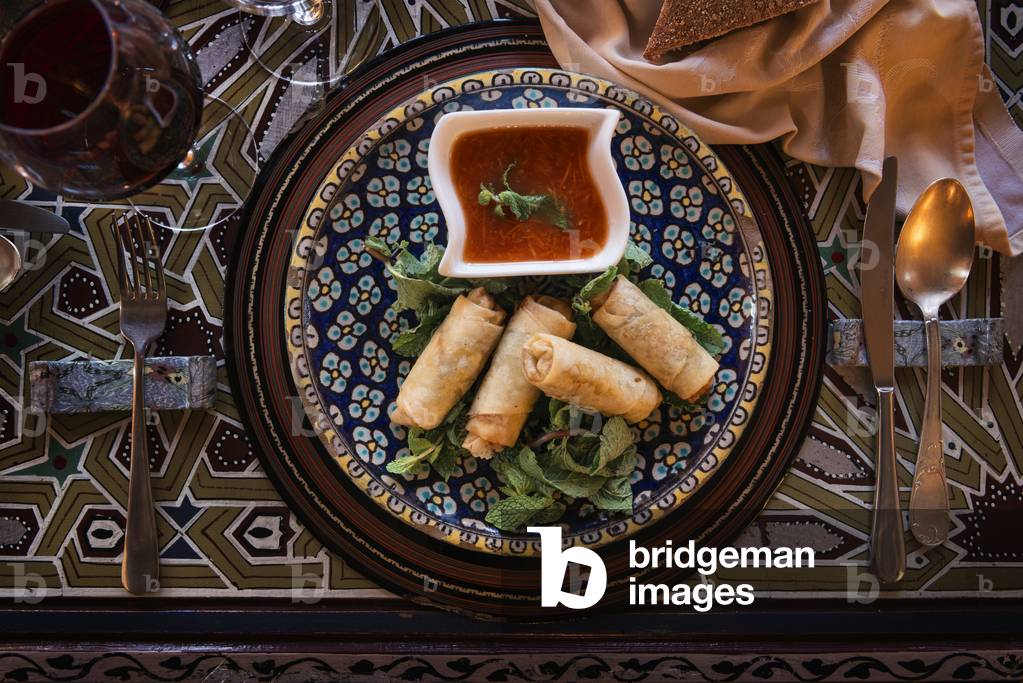Briaoute - Moroccan spring rolls - Hotel & Restaurant Nord-Pinus Tanger, Morocco (photo)