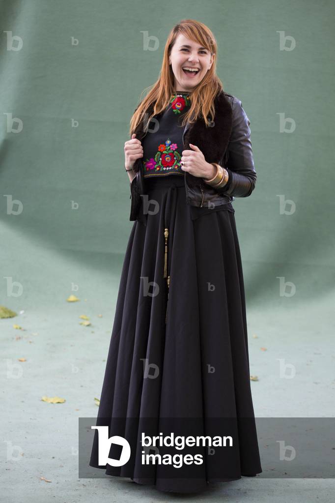 Karrie Fransman, Edinburgh International book festival 2015 (photo)