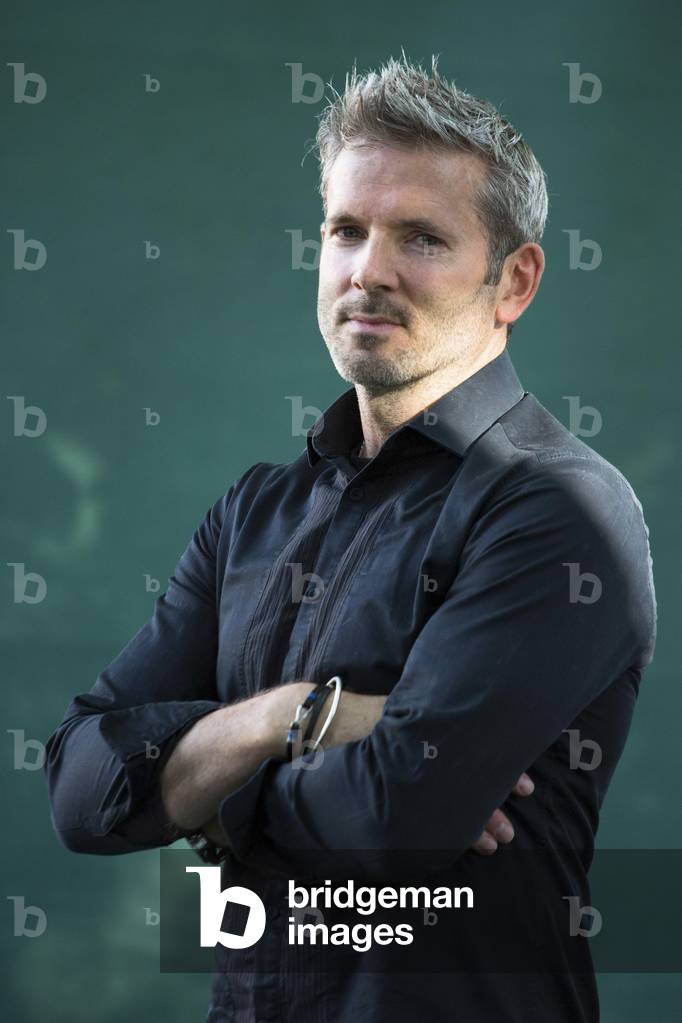 Kevin Mayer, Edinburgh International book festival 2015 (photo)