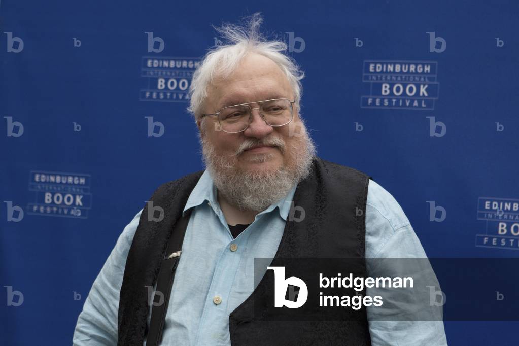 George RR Martin, Edinburgh International Festival 2014 (photo)