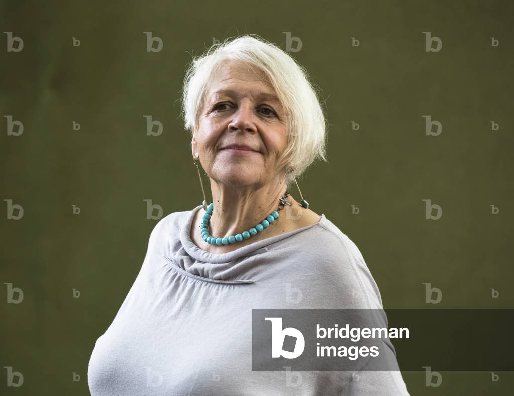 Liz Lochhead, Edinburgh book festival 2014 (photo)
