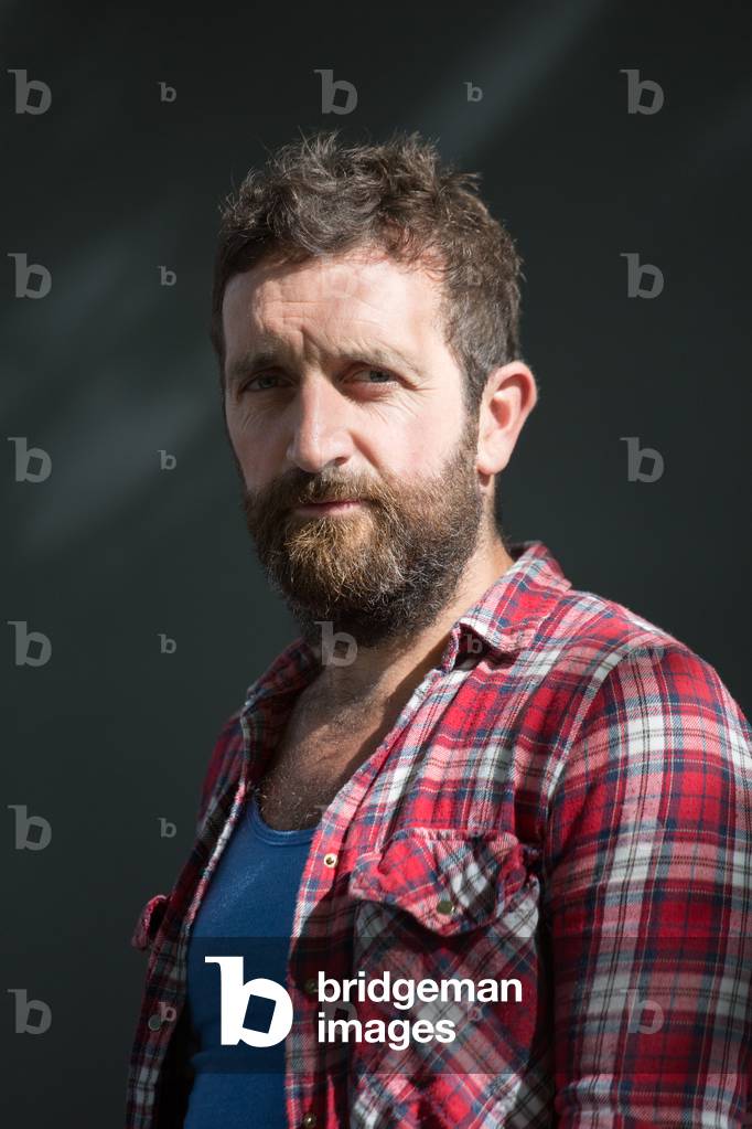 Mark Boyle, Irish activist and writer, Edinburgh International book festival, August 2019 (photo)