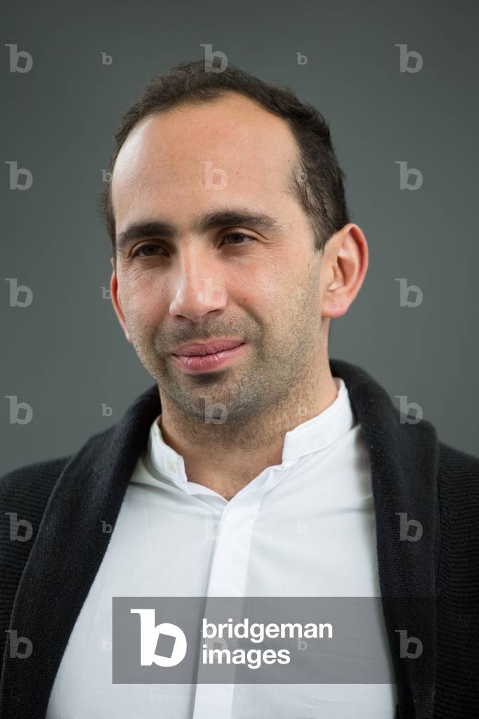 Giuseppe Caputo, Colombian writer, Edinburgh International book festival, August 2019 (photo)