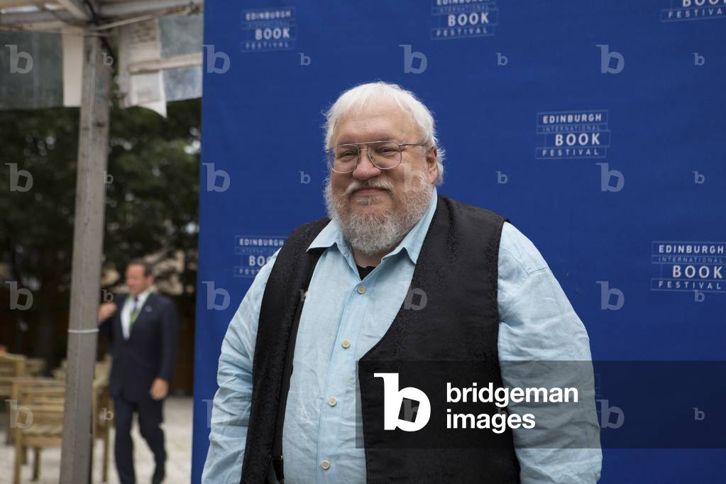 George RR Martin, Edinburgh International Festival 2014 (photo)